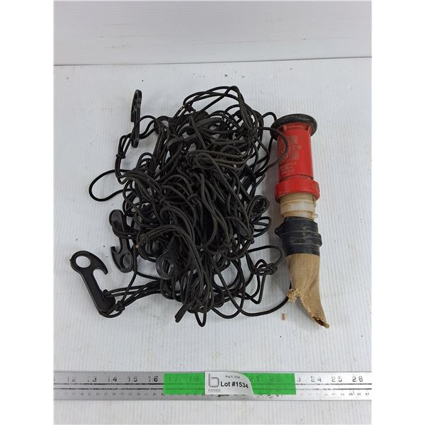 Cargo Net & Portable Spray Nozzle