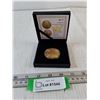 Image 1 : 1 Oz Classical Maple Leaf Gold Plated Coin, Cannot Authenticate
