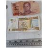 Image 4 : Assorted Coins, Canada, Mexico, India, Costa Rica, Thai and Cuban Bank Notes