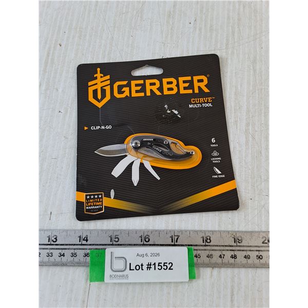 Gerber Curve Multi-Tool Clip-N-Go Sealed In Box