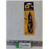 Image 1 : Cat Drop Point Folding Knife Sealed In Box