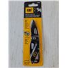 Image 2 : Cat Drop Point Folding Knife Sealed In Box