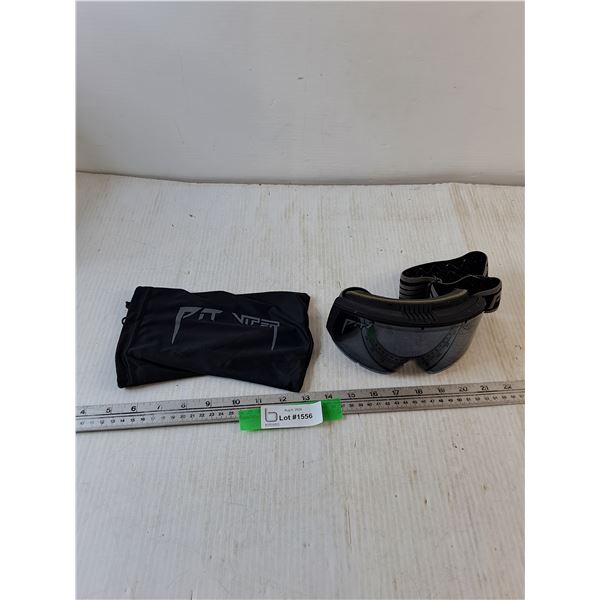 Pit Viper Ski Goggles with Bag - Authenticity Not Guaranteed