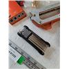 Image 4 : Angled Drill Guide, Stapler, Milwaukee Screwdriver,  Folding Multi-Tool