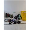 Image 1 : Hammer, Sanding Discs, Scissors, Paper Clips, Misc No Shipping