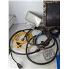 Image 2 : Propane Hoses, Picture Frame, Ruler, Storage Tub 21"x15.5"x16.6", Misc, Pickup Only