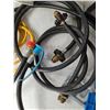 Image 3 : Propane Hoses, Picture Frame, Ruler, Storage Tub 21"x15.5"x16.6", Misc, Pickup Only