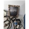 Image 5 : Propane Hoses, Picture Frame, Ruler, Storage Tub 21"x15.5"x16.6", Misc, Pickup Only