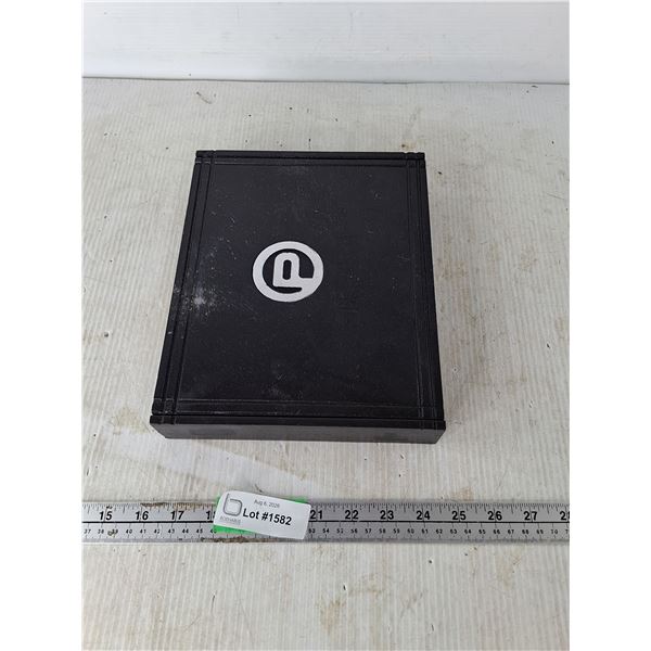 Holy Bible In Wooden Case 10"x8 1/4"