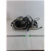 Image 1 : Various HDMI Electrical Cables, Connectors, w/ Plastic Tote