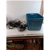 Image 4 : Various HDMI Electrical Cables, Connectors, w/ Plastic Tote