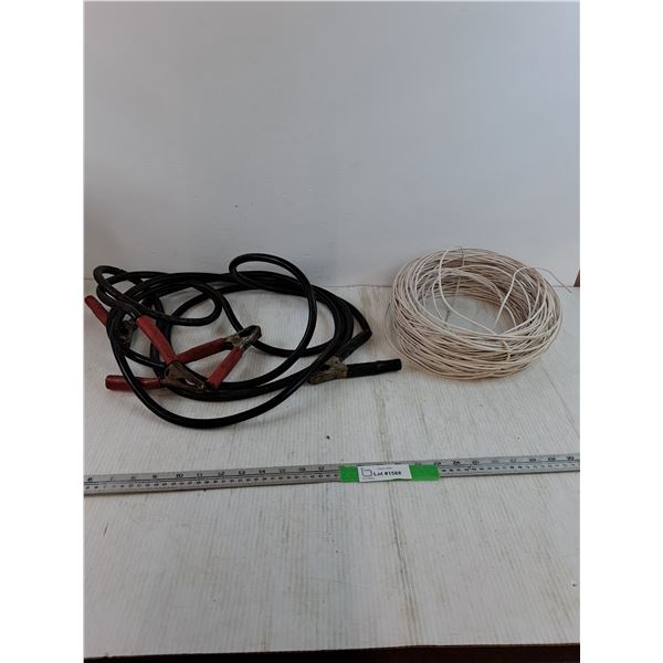 Booster Cables & 22AWG 4 Conductor Cables