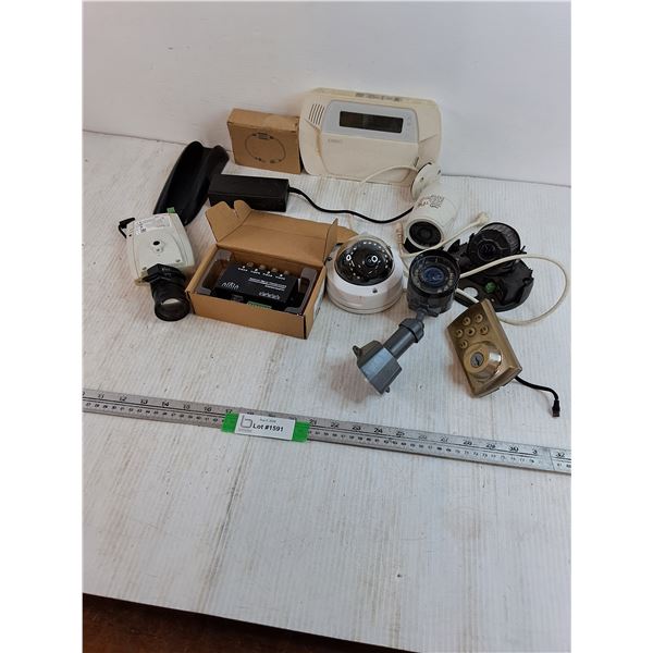 Security Cameras, Passive HDCVI Transceiver, DSC, Accessories