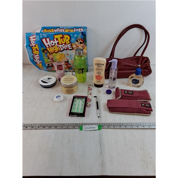 Hot Tub High Dive, Hidden Nose Perfume, Bertotti Womens Hand Bag, Body Sculpture, Misc