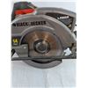 Image 2 : Black&Decker Circular Saw - 14 Amps - Tested - Working