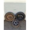 Image 1 : **(2) Car Tires 125/70/R15 (1) 14" Car Rim No Shipping