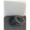 Image 1 : **(2) Garden Hoses White and Green As-Is No Shipping