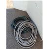 Image 3 : **(2) Garden Hoses White and Green As-Is No Shipping