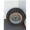 Image 2 : **Matching Tire Rims and Tires, (2) of Each No Shipping