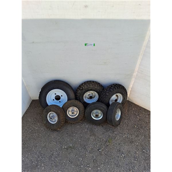 **(7) Assorted Small Tires No Shipping