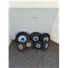 Image 1 : **(7) Assorted Small Tires No Shipping