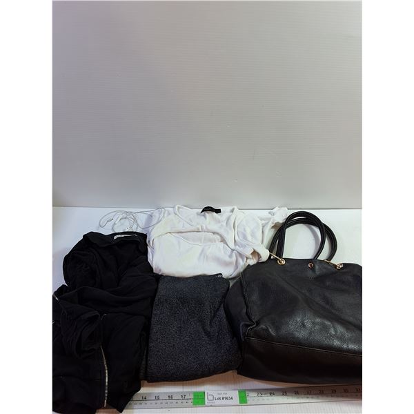 Women's Purse, Tops, and Leggings
