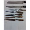 Image 2 : Assorted Knives and Knife Sharpener