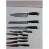 Image 4 : Assorted Knives and Knife Sharpener