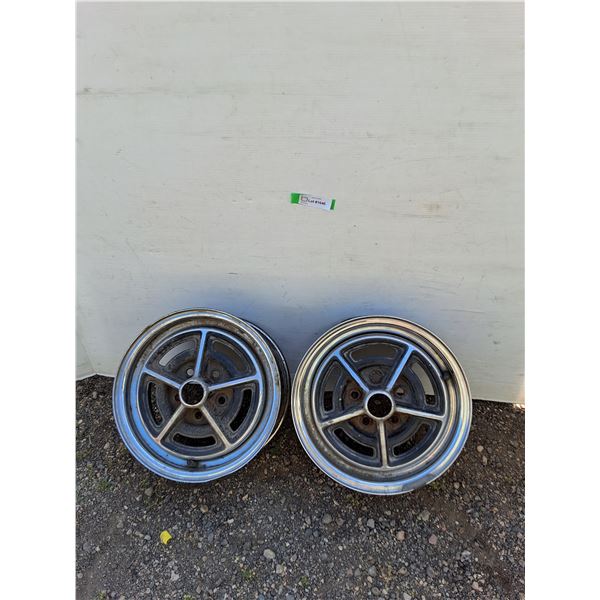 (2) 14* Car Rims No Shipping