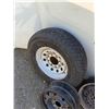 Image 4 : **(3) Car Rims with (1) Tire No Shipping