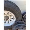 Image 6 : **(3) Car Rims with (1) Tire No Shipping