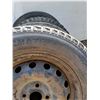 Image 11 : **(3) Car Rims (4) Tires No Shipping