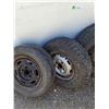 Image 6 : **(3) Car Rims (4) Tires No Shipping