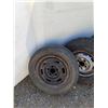 Image 7 : **(3) Car Rims (4) Tires No Shipping