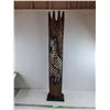 Image 1 : *Carved Wood Zebra Decoration 41", Pickup Only