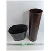 Image 1 : Metal Vase & Planter