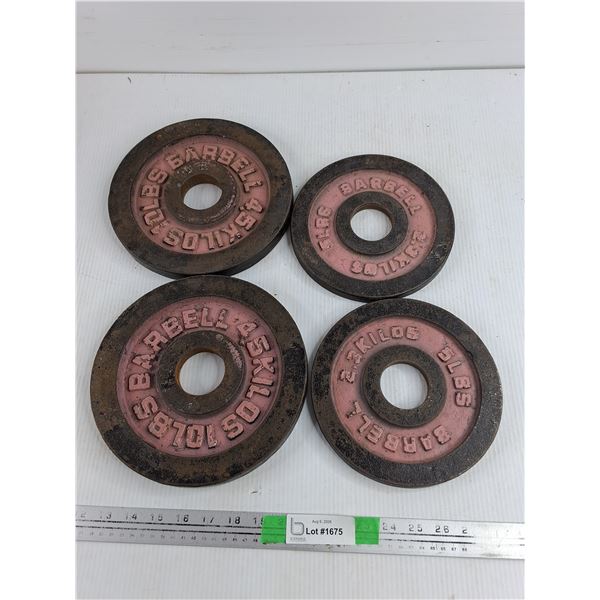 Barbell Plates - 5 & 10 lbs, Pickup Only