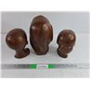 Image 2 : (3) Ceramic Busts