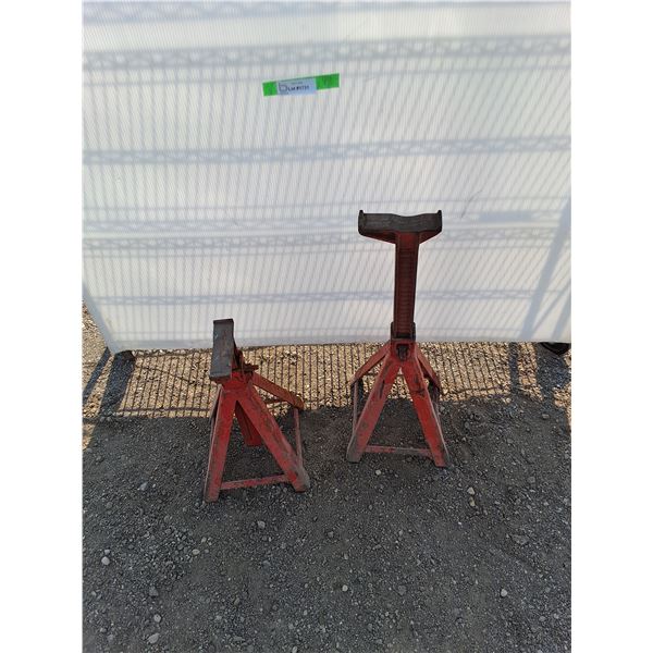 **(2) Vintage Car Jack Stands - PICKUP ONLY