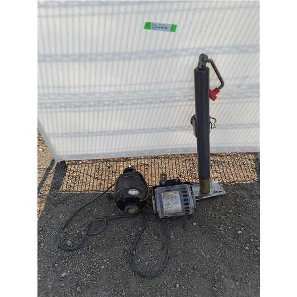**(2)  Vintage AC Motors - As Is,Trailer Jack - PICKUP ONLY