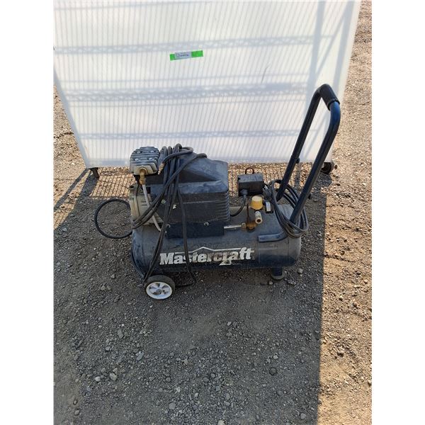 **Mastercraft Air Compressor - Powers On, As Is, PICKUP ONLY