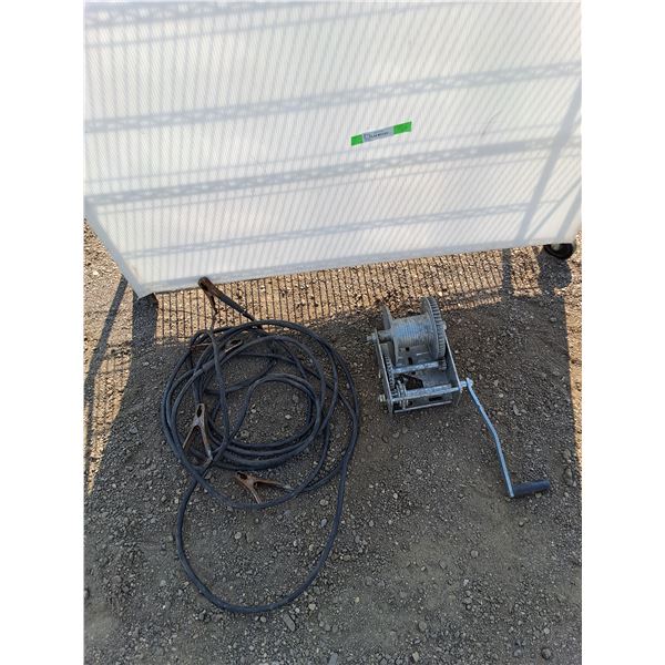 **Booster Cables, Winch - PICKUP ONLY