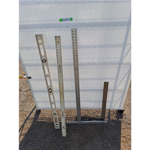 **Carpenters Squares, Ruler & Level - PICKUP ONLY
