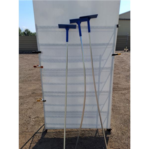 **(3) L Head Floor Squeegees - PICKUP ONLY