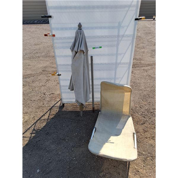 **Table Umbrella & Chaise lounge - PICKUP ONLY