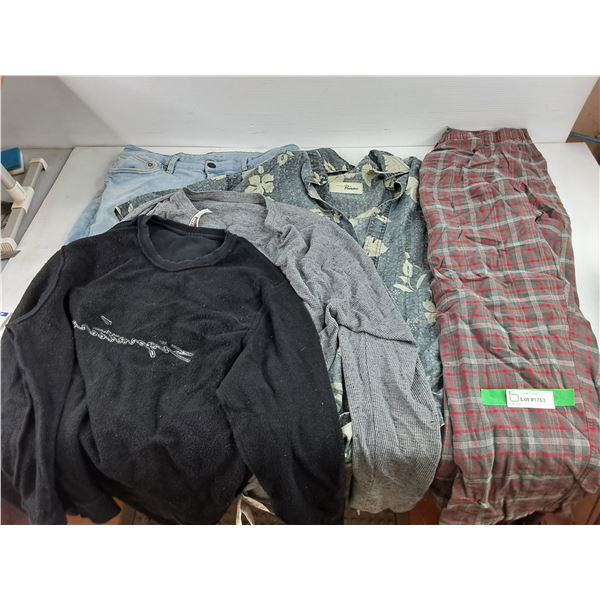 Pyjama Pants, Jeans, Shirt, Sweatshirts - Size L - XL