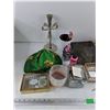 Image 2 : Candle Stick Holder, Leprechaun Hat, Manicure Scissors, Make Up Brushes, Misc
