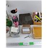 Image 3 : Candle Stick Holder, Leprechaun Hat, Manicure Scissors, Make Up Brushes, Misc