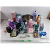 Image 1 : Self Care Products, Stock Pot, Single Use Cups, Headphones, Charging Cables, Bluetooth Speaker, Misc