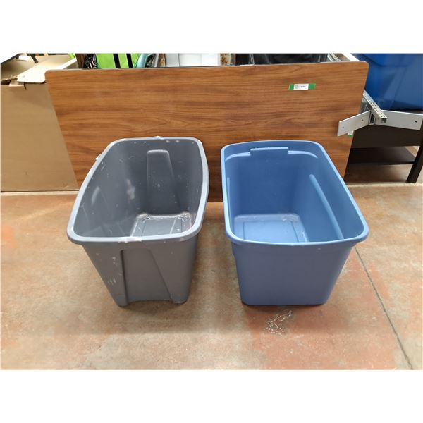 **Plastic Storage Totes 29" x 20" x 17", 31" x 21" x 18", PICKUP ONLY